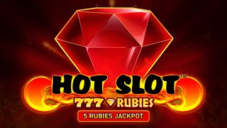 Hot Slot - 777 Rubies slot by Wazdan | Gameplay + Jackpot Feature