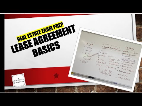 Basics of the rental agreement | Videos for exam preparation for real estate agents