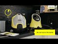 how to descale karcher steam cleaners