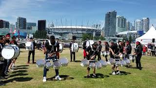 Tamanawis Drumline @ Canada Day Drumming 2019