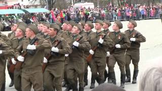 Парад Победы 2014 г. Верхняя Пышма Свердловская область