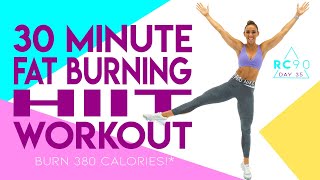 30 Minute Fat Burning HIIT Workout 🔥Burn 380 Calories!* 🔥Sydney Cummings