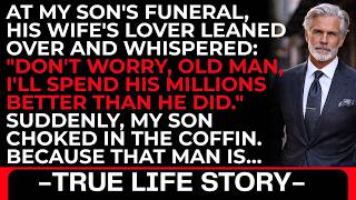My Son Died Leaving Millions At The Funeral, He Laughed When His Wife's Lover Spoke
