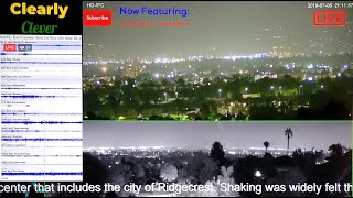 Live: Los Angeles City Cam & Earthquake LAPD Scanner, Chat, Talk