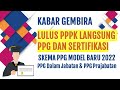 KABAR GEMBIRA - LULUS PPPK LANGSUNG IKUT PPG PRAJABATAN MODEL BARU