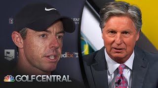 Rory McIlroy feels 'really good' about Round 3 Wells Fargo performance | Golf Central | Golf Channel
