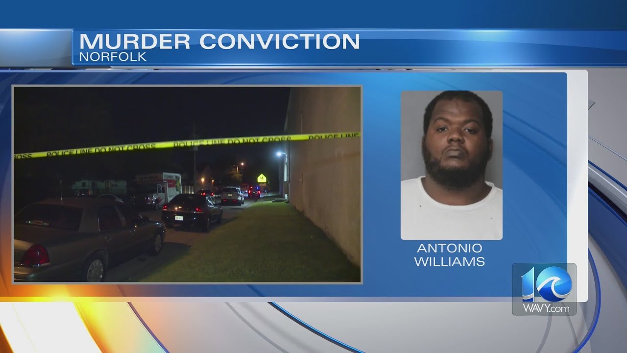 Man Convicted For Murder, Armed Robbery In Norfolk - YouTube