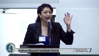 Madison Mayoral Candidate Forum