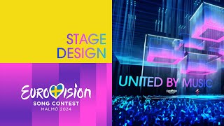 First look at the Eurovision 2024 stage | #UnitedByMusic