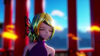 【﻿MMD】右肩の蝶 - 39's Giving Day Edition- / Butterfly on Your Right Shoulder『feat. YYB Rin \u0026 Len』【2KHD】