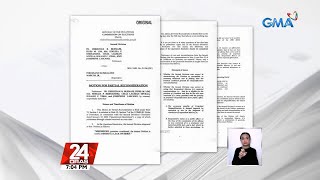 Mga petitioner, pinababaligtad sa Comelec en banc ang desisyon ng Comelec 2nd division | 24 Oras