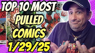 DC Pretty Much Absent From This Weeks Top 10 Most Pulled Comic Books!