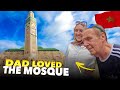 Dad looks inside a mosque for the first time in his life | Casablanca Morocco🇲🇦