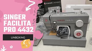 Unboxing Máquina de Costura Singer Facilita Pro 4432