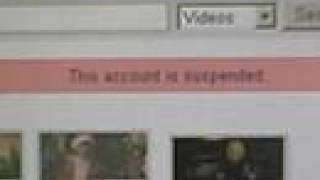 Suspended already? For what? WTF YOUTUBE?!?