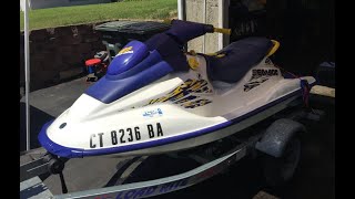 SEADOO JET SKI WATER FLUSH 1998 GS 720