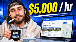 Sick at Home… Watch Me Make $5,000 Wholesaling on Zillow