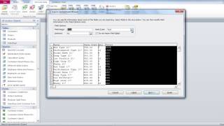 How to import excel and text files in Microsoft Access