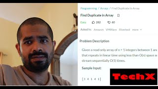 Interview Bit Solution of Finding Duplicates in Array Explained | JavaScript | 2.0 | Part 1
