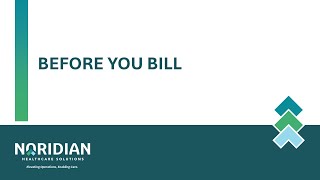 Before You Bill