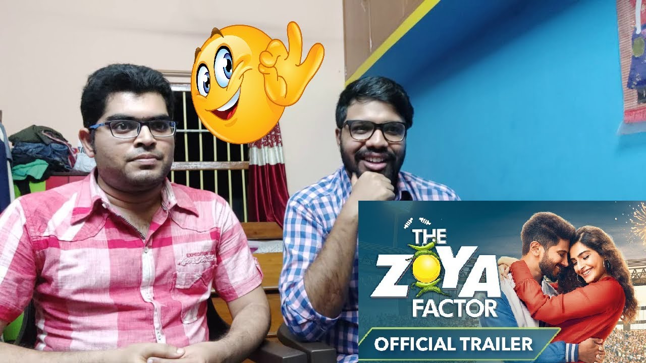 The Zoya Factor | Official Trailer Reaction W/BF | Sonam K Ahuja ...