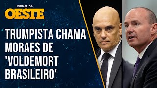 Senador aliado de Trump sugere enquadrar Moraes na Lei Magnitsky: 'Lord Voldemort brasileiro'