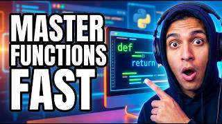 Python Functions Tutorial in Hindi [Beginner to Pro] - Part 2 #vishwottam #python #functions