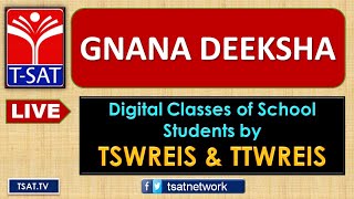 TSWREIS  - Gnaana Deeksha || हिंदी - काल   || Online Classes || 7th to 10th  || Live