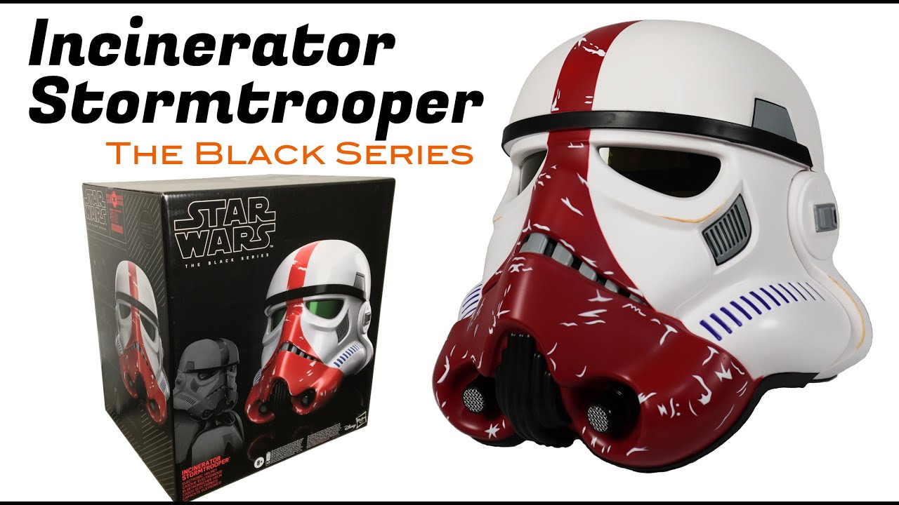 Como Funciona Casco Incinerator Stormtrooper The Black Series The ...