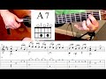 dee randy rhoads full tutorial with tab fingerstyle guitar