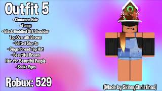 Top 15 Favorite Roblox Outfits