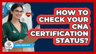 How To Check Your Cna Certification Status