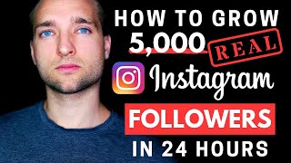 How to Gain Instagram Followers Organically 2019 (Grow 5000 Followers in 24 Hours)