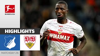 VfB Dominated! With 56 Points Into the Break | Hoffenheim - Stuttgart 0-3 | Highlights - Matchday 26