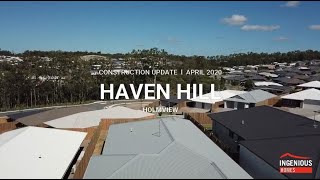 Build Your Property Portfolio: Haven Hill, Holmview Construction Update April 2020