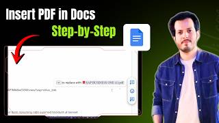 How To Insert or Embed PDF Into Google Docs Step by Step