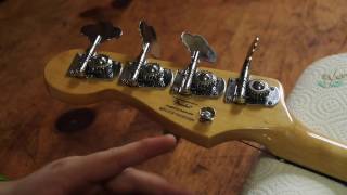 This. Is. Something Else. : Squier by Fender VM Fretless Jazz Bass Modifications