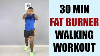 30 Minute Fat Burner Walking Workout for Belly Fat 🔥 290 Calories 🔥