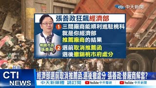 【每日必看】經濟部選前取消推薦函.選後撤處分 張善政:替廠商解套? 20240611