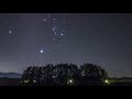 星空のある風景タイムラプス4k 92 ～ 野辺山高原の星空 長野県南牧村 ～ starry night timelapse 4k 92 星景微速度撮影