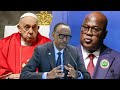 IRI JORO ISI YOSE IRATANGAYE TSHISEKEDI AVUZE IJAMBO ATUKA  KAGAME PAPA FRANCIS NAWE ABIJEMO