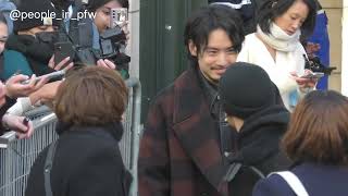 Akaso Eiji 赤楚 衛二 - Loewe Menswear Fall/Winter fashion show in Paris - 20.01.2024