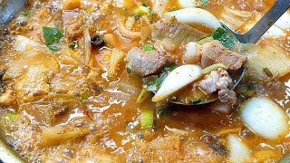 이것 한 수저면 김치찌개 맛이 달라집니다‼️ | 돼지고기 김치찌개 황금레시피