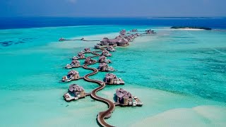 Maldives 4K  | Beautiful relaxing music + surreal drone footage