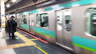 E231系0番台東マト106編成+東マト139編成東京駅発車