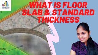 Tamil (தமிழ்) - What is floor slab \u0026 Min and Max Standard thickness of slab