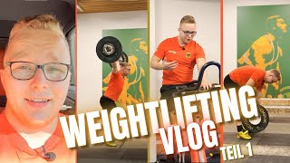 🏋️‍♂️ Gewichtheben VLOG Teil 1: Mein Training, Tipps & Vorbereitung auf die Bundesliga Saison 2024