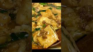 😋，chinese food，EASY  Oyster Sauce Tofu RECIPE， 蚝油豆腐