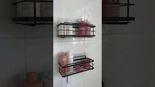 Perfect way to organise your shower☁️#aesthetic #bathroom #organization #thatgirl #amazon #trending