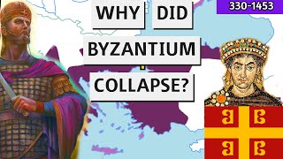 Why did Byzantium DECLINE?(Animated History)